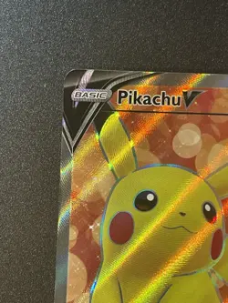 Pikachu V 157/172 Brilliant Stars NM Ultra Rare Full Art Pokemon Card Near Mint - Image 3
