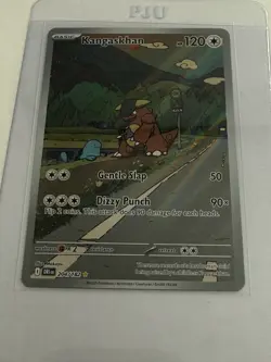 Pokemon Kangaskhan TCG 204/182 Destined Rivals Illustration Rare Holo Card NM - Image 1