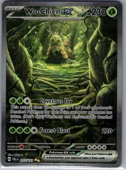 Wo-Chien ex 257/193 SIR SV02: Paldea Evolved - Pokemon Card - NM - Image 1