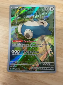 LP Snorlax 051 Sv: Scarlet & Violet Promo Cards Holo - Image 2