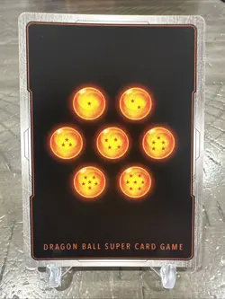 Dragon Ball Super Bandai Son Goku GT SCR Foil Battle Card FB07-122 Triple Strike - Image 2