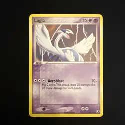 Pokemon TCG card Lugia Unseen Forces 29/115 Non-Holo - LP - Image 1