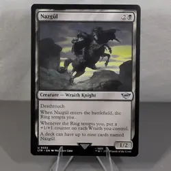 ✨MTG Nazgul 332 Universes Beyond LOTR Uncommon Black Creature Regular - Image 1