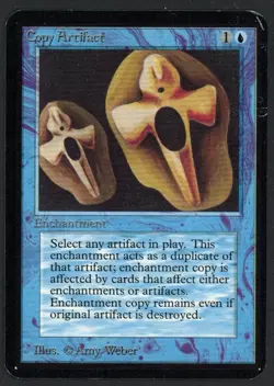 ***Alpha Copy Artifact*** MTG Alpha Magic Kid Icarus - Image 1