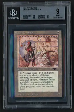 ***BGS 9 Urza's Avenger*** MTG Antiquities Magic Kid Icarus - Image 1