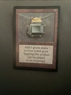Mono Artefakt Karte Mox Emerald Magic MTG - Image 1