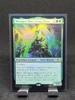MTG TMNT *FOIL* R Mutagen Man, Living Ooze #0124 - Image 1