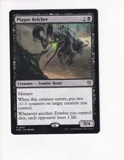 MAGIC THE GATHERING MTG COMMANDER: AETHERDRIFT PLAGUE BELCHER - Image 1