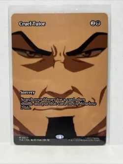 Cruel Tutor (Borderless) 0024 - Avatar: The Last Airbender TLE MTG NM/M - Image 1