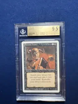 MTG Revised Demonic Tutor BGS 9.5 GEM MINT 1994 LAST ONE I HAVE FOR SALE - Image 1