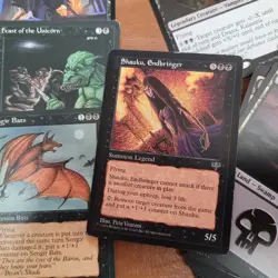 Reserved List Shauku, Endbringer VAMPIRES Pure Black Tribal Commander Deck MTG ! - Image 1