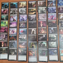 Reserved List Shauku, Endbringer VAMPIRES Pure Black Tribal Commander Deck MTG ! - Image 3