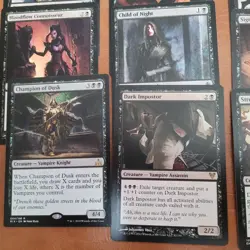 Reserved List Shauku, Endbringer VAMPIRES Pure Black Tribal Commander Deck MTG ! - Image 4