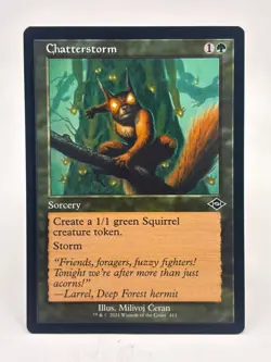 Chatterstorm NM/M* RETRO Modern Horizons 2 ENGLISH 411 mtg -UnltdCards - Image 1