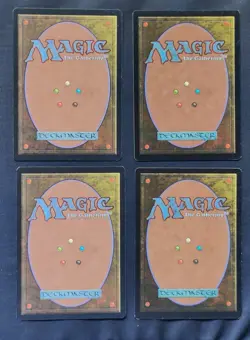 4 x MTG Wall of Roots Mirage Playset Magic The Gathering NM Unplayed - Image 2