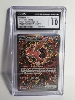 Oricorio EX Black Star Promo Pokemon TCG Phantasmal Flames 024 CGC 10 - Image 1