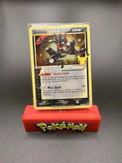 Greninja Gold Star Holo Promo SWSH144 Celebrations Black Star Pokemon - SEALED - Image 1