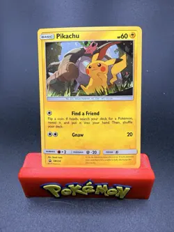 Pokemon Pikachu SM234 Holo Rare Card Sun & Moon Promo, Near Mint Condition-c - Image 1