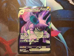 Pokemon Team Rocket's Nidoking ex 216/182 Sv10: Destined Rivals NM - Image 1