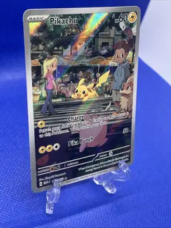 Pokemon TCG Pikachu IR 173/165. See Photos And Description - Image 2