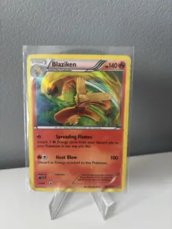 Blaziken XY - Primal Clash #28 (2015) Holo LP Pokemon - Image 1