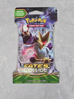 Pokemon TCG 2016 XY Fates Collide Sealed Sleeved Single Booster Pack - Image 2