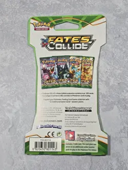 Pokemon TCG 2016 XY Fates Collide Sealed Sleeved Single Booster Pack - Image 3