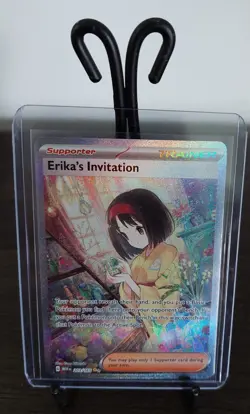 Pokemon 151 Erika’s Invitation Special Illustration Rare #203/165 NM - Image 1
