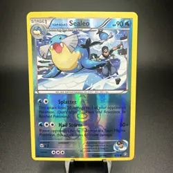 Pokemon TCG Team Aqua's Sealeo Reverse Holo Double Crisis 4/34 NM FREE SHIP - Image 1