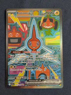 Pokemon TCG Phantasmal Flames Rotom ex SIR Special Illustration Rare 126/094 - Image 1