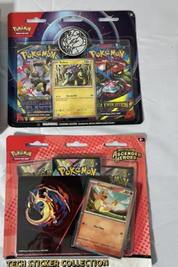 Pokemon TCG Lot of 4 Items as Pictured 1st Partner Ascended Hero’s & More New - Image 5