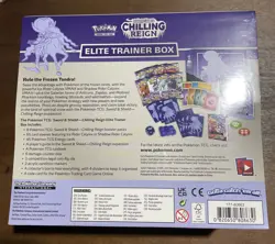 Pokemon - Chilling Reign Elite Trainer Box ETB FACTORY SEALED Shadow Rider New - Image 2