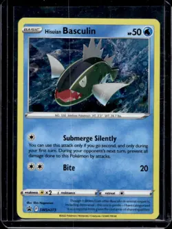 2019-2023 Pokemon SWSH Black Star Promos Hisuian Basculin #SWSH273 - Image 1