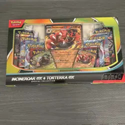 Sealed Pokemon Incineroar & Torterra ex Special Collection - Image 1
