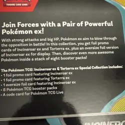 Sealed Pokemon Incineroar & Torterra ex Special Collection - Image 4