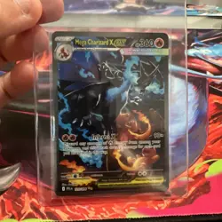 Mega Charizard X EX 125/094 SIR NM Me02: Phantasmal Flames Pokemon TCG - Image 1