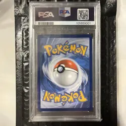 2023 Pokemon Promo x Van Gogh Pikachu with Grey Felt Hat #085 PSA 9 - Image 2