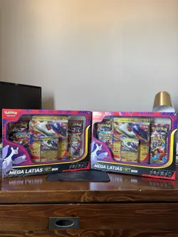 Pokemon TCG Mega Evolution Mega Latias ex Collection New Sealed Lot (2 Boxes) - Image 1