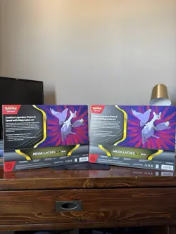 Pokemon TCG Mega Evolution Mega Latias ex Collection New Sealed Lot (2 Boxes) - Image 2