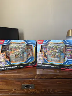 Pokemon TCG: Mega Kangaskhan ex Collection Factory Sealed Box Lot (2 boxes) - Image 1