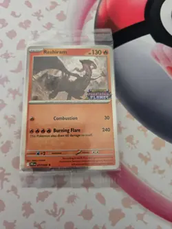 Reshiram 17/94 – Phantasmal Flames Stamped Promo Sealed Pokemon TCG - Image 1