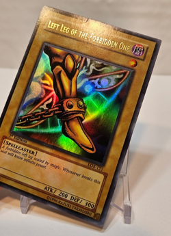 Left Leg of the Forbidden One LOB-121 Ultra Rare 1st Ed Asian English Yugioh 895 - Image 4