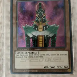 2020 YU-GI-OH! SPEED DUEL: BATTLE CITY BOX 1ST ED-SECRET RARE JINZO PSA 10 - Image 2
