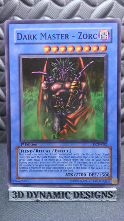 | Yugioh Dark Master - Zorc DCR-082 1st Super Dark Crisis Dark Master PL 🔥 | - Image 1