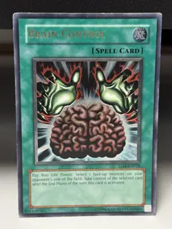 Yugioh! HP Brain Control - TLM-EN038 - Ultimate Rare - Unlimited Edition Heavily - Image 1