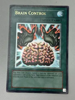 Yugioh! HP Brain Control - TLM-EN038 - Ultimate Rare - Unlimited Edition Heavily - Image 2