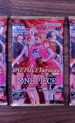 One Piece - Eb-03 - Heroines Edition - Factory Sealed - 3 packs - Image 3