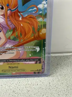 One Piece Nami ST29-008 Egghead Starter Deck Full Art - Image 2