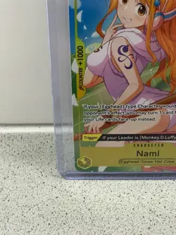 One Piece Nami ST29-008 Egghead Starter Deck Full Art - Image 4