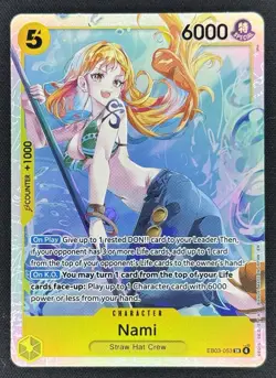 Nami (053) EB03-053 Extra Booster: One Piece Heroines Edition Foil - Image 1